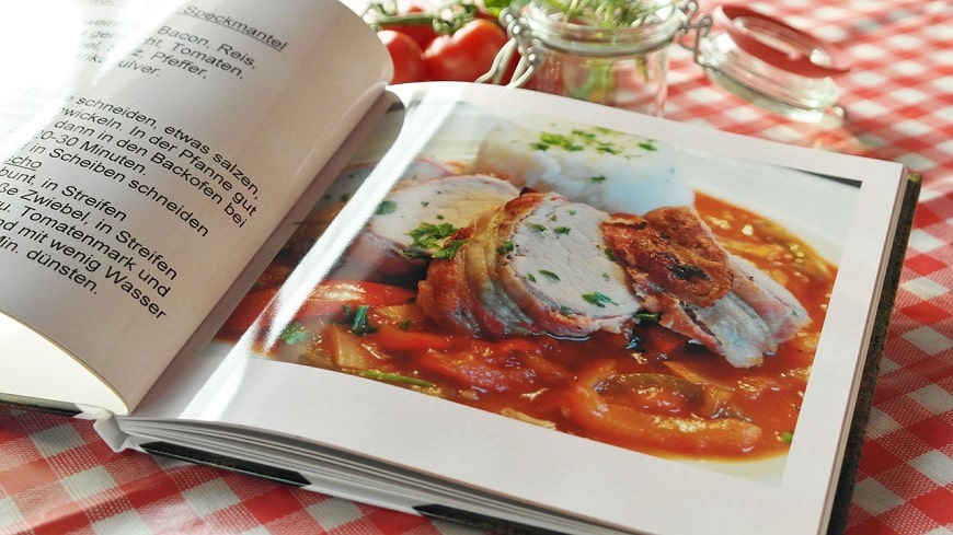 ספר בישול תרגום של ספרי בישול