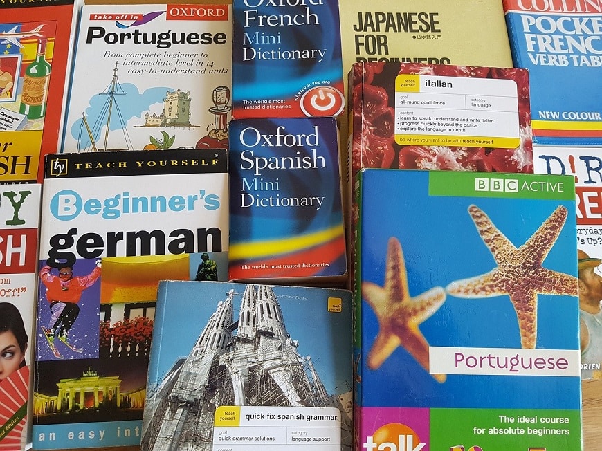 ספרים בשפות שונות